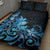 Matariki New Zealand Quilt Bed Set Maori Pattern Blue Galaxy