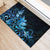 Matariki New Zealand Rubber Doormat Maori Pattern Blue Galaxy