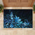 Matariki New Zealand Rubber Doormat Maori Pattern Blue Galaxy