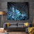 Matariki New Zealand Tapestry Maori Pattern Blue Galaxy