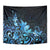 Matariki New Zealand Tapestry Maori Pattern Blue Galaxy