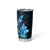 Matariki New Zealand Tumbler Cup Maori Pattern Blue Galaxy