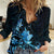 Matariki New Zealand Women Casual Shirt Maori Pattern Blue Galaxy