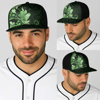 Matariki New Zealand Baseball Net Cap Maori Pattern Green Galaxy LT05 - Polynesian Pride