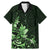 Matariki New Zealand Family Matching Mermaid Dress and Hawaiian Shirt Maori Pattern Green Galaxy