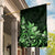 Matariki New Zealand Garden Flag Maori Pattern Green Galaxy