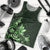 Matariki New Zealand Men Tank Top Maori Pattern Green Galaxy