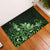 Matariki New Zealand Rubber Doormat Maori Pattern Green Galaxy