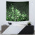 Matariki New Zealand Tapestry Maori Pattern Green Galaxy