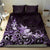 Matariki New Zealand Bedding Set Maori Pattern Purple Galaxy