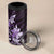 Matariki New Zealand 4 in 1 Can Cooler Tumbler Maori Pattern Purple Galaxy