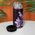 Matariki New Zealand 4 in 1 Can Cooler Tumbler Maori Pattern Purple Galaxy