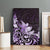 Matariki New Zealand Canvas Wall Art Maori Pattern Purple Galaxy