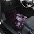 Matariki New Zealand Car Mats Maori Pattern Purple Galaxy