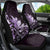 Matariki New Zealand Car Seat Cover Maori Pattern Purple Galaxy