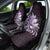 Matariki New Zealand Car Seat Cover Maori Pattern Purple Galaxy