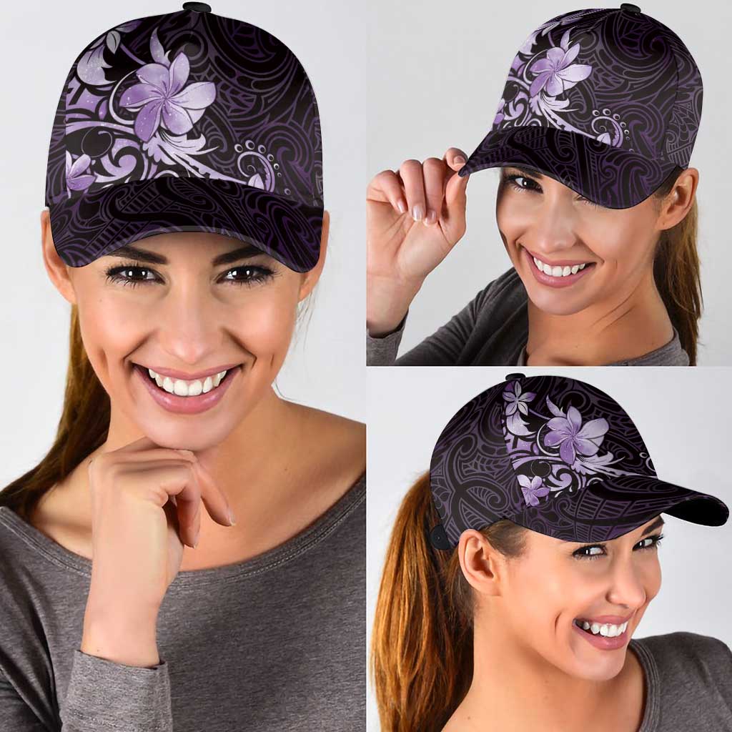 Matariki New Zealand Classic Cap Maori Pattern Purple Galaxy