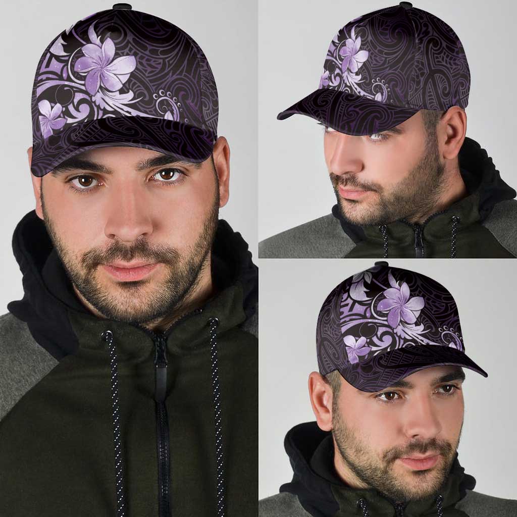 Matariki New Zealand Classic Cap Maori Pattern Purple Galaxy