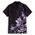 Matariki New Zealand Family Matching Long Sleeve Bodycon Dress and Hawaiian Shirt Maori Pattern Purple Galaxy