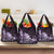 Matariki New Zealand Grocery Bag Maori Pattern Purple Galaxy