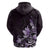 Matariki New Zealand Hoodie Maori Pattern Purple Galaxy