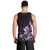 Matariki New Zealand Men Tank Top Maori Pattern Purple Galaxy