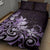 Matariki New Zealand Quilt Bed Set Maori Pattern Purple Galaxy