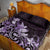 Matariki New Zealand Quilt Bed Set Maori Pattern Purple Galaxy