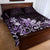 Matariki New Zealand Quilt Bed Set Maori Pattern Purple Galaxy