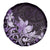 Matariki New Zealand Spare Tire Cover Maori Pattern Purple Galaxy