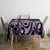 Matariki New Zealand Tablecloth Maori Pattern Purple Galaxy