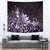 Matariki New Zealand Tapestry Maori Pattern Purple Galaxy