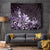 Matariki New Zealand Tapestry Maori Pattern Purple Galaxy