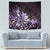 Matariki New Zealand Tapestry Maori Pattern Purple Galaxy