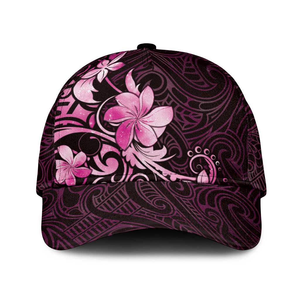 Matariki New Zealand Classic Cap Maori Pattern Pink Galaxy LT05 Universal Fit Pink - Polynesian Pride