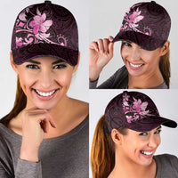 Matariki New Zealand Classic Cap Maori Pattern Pink Galaxy LT05 - Polynesian Pride