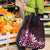 Matariki New Zealand Grocery Bag Maori Pattern Pink Galaxy