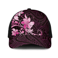 Matariki New Zealand Mesh Trucker Cap Maori Pattern Pink Galaxy LT05 One Size Black Pink - Polynesian Pride