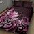 Matariki New Zealand Quilt Bed Set Maori Pattern Pink Galaxy