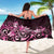 Matariki New Zealand Sarong Maori Pattern Pink Galaxy