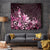 Matariki New Zealand Tapestry Maori Pattern Pink Galaxy