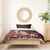 Matariki New Zealand Bedding Set Maori Pattern Red Galaxy