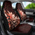 Matariki New Zealand Car Seat Cover Maori Pattern Red Galaxy