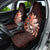 Matariki New Zealand Car Seat Cover Maori Pattern Red Galaxy