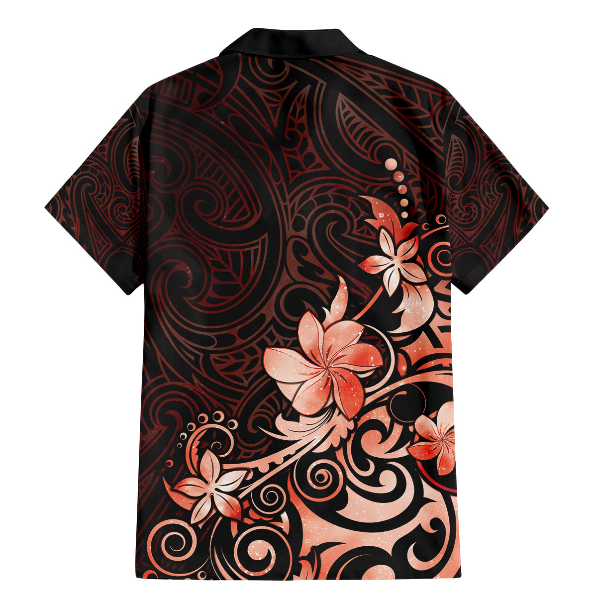 Matariki New Zealand Family Matching Mermaid Dress and Hawaiian Shirt Maori Pattern Red Galaxy