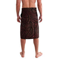 Matariki New Zealand Lavalava Maori Pattern Red Galaxy
