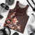 Matariki New Zealand Men Tank Top Maori Pattern Red Galaxy