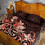 Matariki New Zealand Quilt Bed Set Maori Pattern Red Galaxy