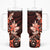 Matariki New Zealand Tumbler With Handle Maori Pattern Red Galaxy