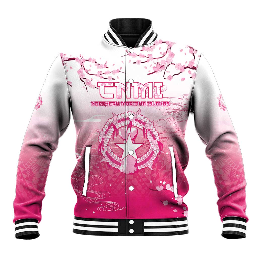 Personalized Sakura Marianas Baseball Jacket CNMI Seal